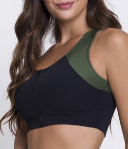 Top Fitness Nadador com Zíper Selene (24610.001)
