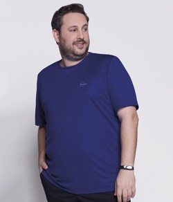 Camiseta Masculina Manga Curta DryFit Selene (24995.001) Azul