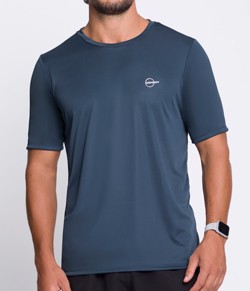 Camiseta Masculina Dry Fit Selene (25040-001) Azul Médio
