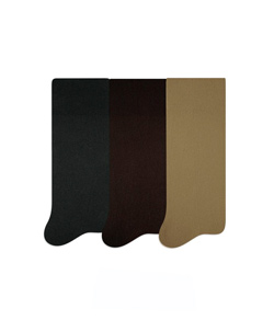 Kit 3 Meias Sociais Masculina Poliamida Selene (3033-001) Preto/Café/Cáqui