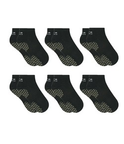 Kit com 6 Pares de Meias Antiderrapante Selene (4010.002) Hidrogin�stica