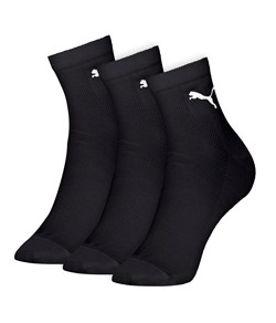 Kit 3 Pares de Meias Puma Masculina (4510-001) Pretas