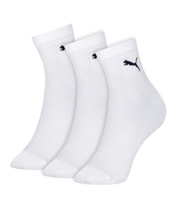 Kit 3 Pares de Meias Puma Masculina (4510-001) Brancas