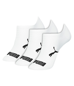 Kit 3 Pares de Meias Sapatilha Puma Masculina (4515-001) Brancas