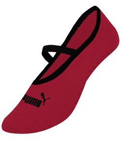 Meia Sapatilha Pilates Puma (4705-001) Vermelho