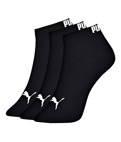Kit 3 Meias Cano Curto Puma (4725.001) Preto
