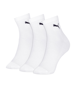 Kit 3 Pares de Meias Cano M�dio Puma Feminina (4740-001) Brancas