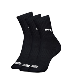 Kit 3 Pares de Meias Cano Médio Puma (4795-001) Pretas