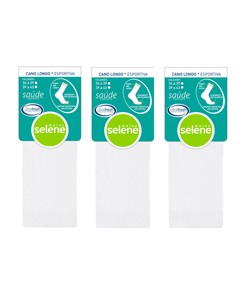 Kit 3 Meias para Diab�ticos Selene (6301.001)