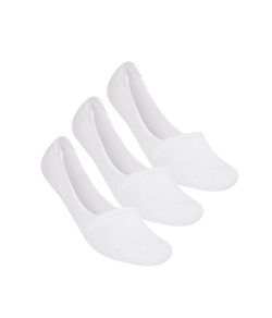 Kit 3 Pares de Meias Invisível Selene (7760-001) Brancas