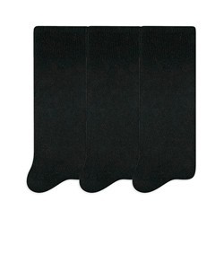 Kit 3 Pares Meias Sociais Masculina Algodão Selene (8500-300) Pretas