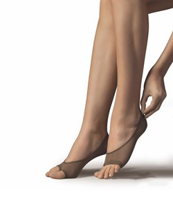 Meia Sapatilha Dedinhos de Fora Fio 40 Selene (9065-001) Com 2 Pares