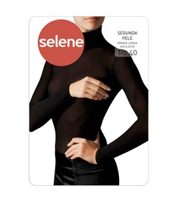 Segunda Pele Gola Alta Fio 40 Selene (9900.001)
