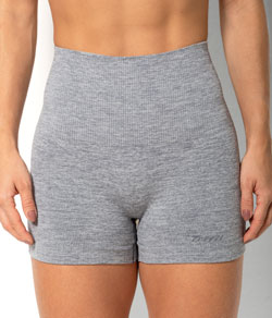 Short Canelado Fitness Cintura Alta Trifil (C04093/4093)