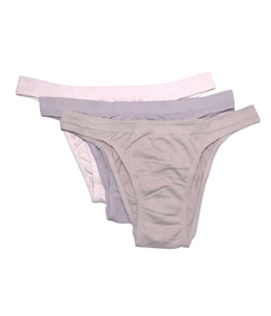 Kit 3 Calcinhas Tangas Trifil (C04403/4403/C04407) Poesia/Aurora/Macad�mia