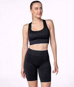 Conjunto Feminino Fitness Speedo (CE4284/CE4292) Preto