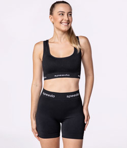 Conjunto Feminino Fitness Speedo (CE4285/CE4294) Preto