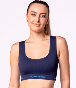 Top Cropped Fitness Speedo (CE4285) Marinho