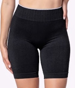 Bermuda Fitness Cintura Alta Speedo (CE4292) Preto