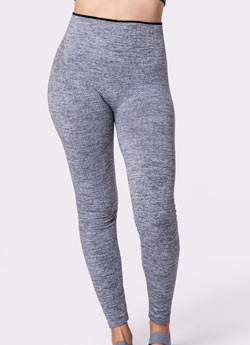 Legging Fitness Cintura Alta Speedo (CE4297) Mescla