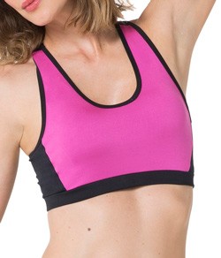 Top Nadador Fitness Microfibra Trifil (H05986) Bojo Removível - Rosa
