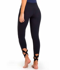 Calça Legging Barra Cruzada (K01357)