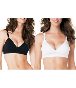 Kit 2 Sutiãs com Bojo Daily Trifil (C04935/4935) Branco/Preto