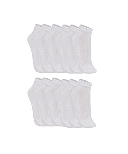 Kit 12 Pares de Meias Cano Curto Trifil (T08004/8004) Branco