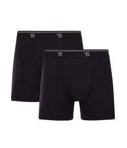 Kit 2 Cuecas Boxer Cotton/Algodão Trifil (QE5326/5326) Pretas