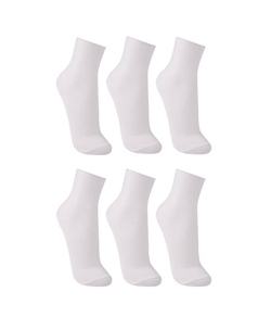 Kit 6 Pares de Meias Sem Punho Trifil (T6158/6158) Brancas