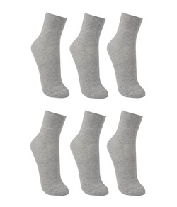 Kit 6 Pares de Meias Sem Punho Trifil (T6158/6158) Mescla