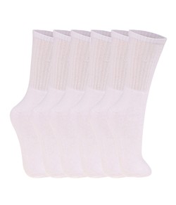 Kit 6 Pares de Meias Esportivas Trifil (T06313/6313) Brancas