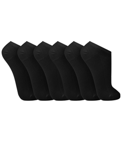Kit 6 Pares de Meias Invisível Trifil (T07064) Preto