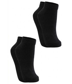 Kit 2 Pares de Meias Soquetes Trifil (TK6606) Preto