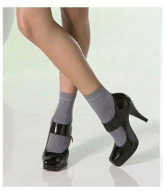 Meia Soquete Losanguinhos Trifil (W06048/6048) Fio 80 :: lingerie