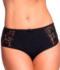 Calcinha Cavada Triumph Brigitte Midi (24786) com Renda