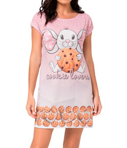 Camisola Curta Cookie Toque �ntimo (05.01.094) Poliplex