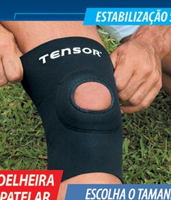 Joelheira Neoprene Patelar Tensor (8322) Reforçada