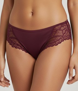 Calcinha Biqu�ni com Renda Floral Un.I (809613507)