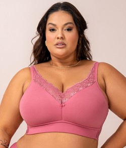 Sutiã Sustentação Confort Plus Vi Lingerie (210934) Plus Size