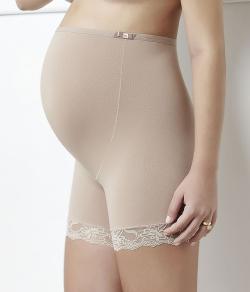 Bermuda Gestante Cotton/Algodão com Renda Vi Lingerie (340381)