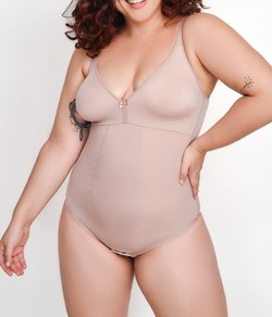 Body Modelador Vi Lingerie Control (351613) Cetinete - Plus Size