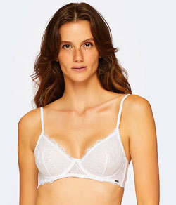 Suti� Rendado com Tule Valisere Bridal (30733)