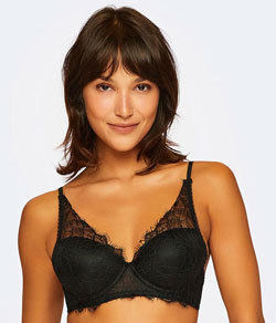 Suti� Rendado com Tule Valisere Bridal (30736)