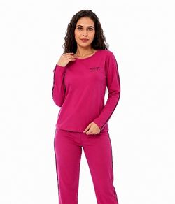 Pijama Feminino Longo Victory (24120) Rosa