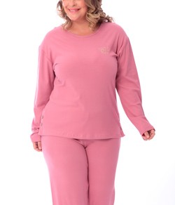 Pijama Feminino Longo Victory (24136) Plus Size