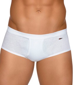 Cueca Slip com Abertura Zorba Línea (185) 100% Algodão.