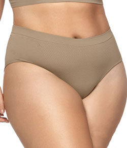 Calcinha Cl�ssica Alta Sem Costura Zee Rucci (0211-003) Plus Size