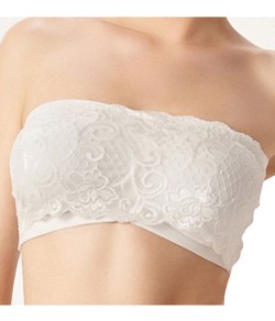 Faixa Top com Renda Zee Rucci (0300-019) com Bojo Removível