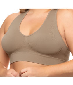 Top Nadador com Bojo Removível Zee Rucci (0300-070) Sem Costura - Plus Size